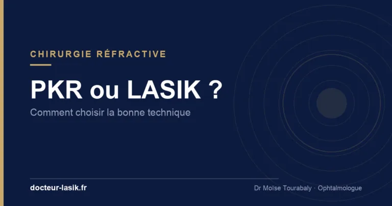 PKR ou LASIK : comment choisir la bonne technique u2014 Dr Moïse Tourabaly, ophtalmologue