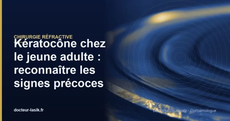 Kératocône chez le jeune adulte : reconnaître les signes précoces