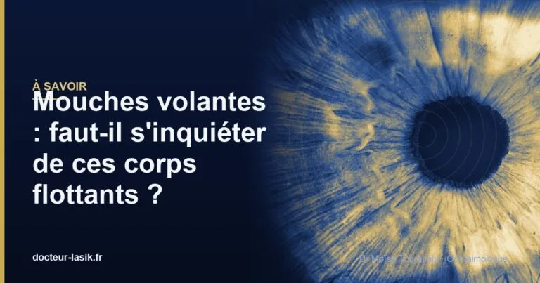 Mouches volantes : faut-il s'inquiéter de ces corps flottants ?