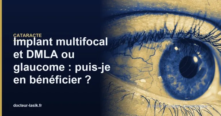 Implant multifocal et DMLA ou glaucome : puis-je en bénéficier ?